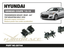 Hyundai GENESIS COUPE 12-16 (8AT) Växellådsfäste Bakre - 1Delar/Set (M10) Hardrace